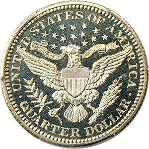 image for: 1910 25c PCGS Proof 67+ DCAM - Amazing & Rare Ultra Gem Proof, Finest at PCGS