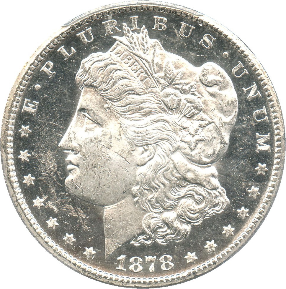 image for: 1878-CC $1 PCGS/CAC MS63 DMPL