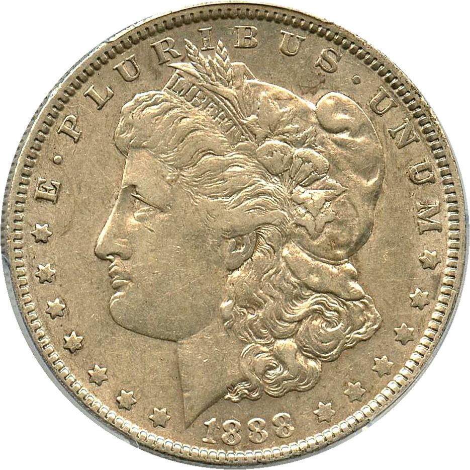 image for: 1888-O $1 PCGS/CAC XF40 (Doubled Die Obverse)