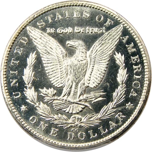 image for: 1879-CC $1 PCGS/CAC MS64 PL - Key Date Carson City Morgan