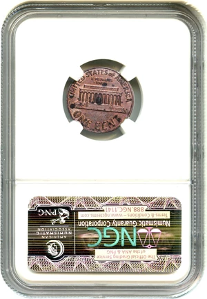 image for: 1972/1972 1c NGC UNC Details, Improperly Cleaned (Doubled Die) Key Variety - No Reserve!