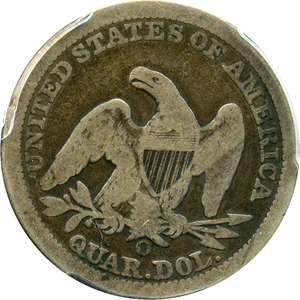 image for: 1856-O 25c PCGS VG-8