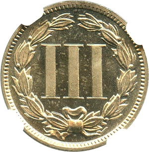 image for: 1889 3cN NGC Proof 64 CAM
