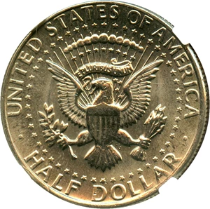image for: 1977-D 50c NGC MS64 (Doubled Die Obverse, FS-101)