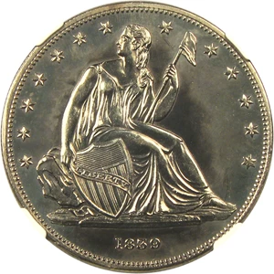 image for: 1839 Gobrecht $1 NGC Proof 63 (J-104 Restrike)