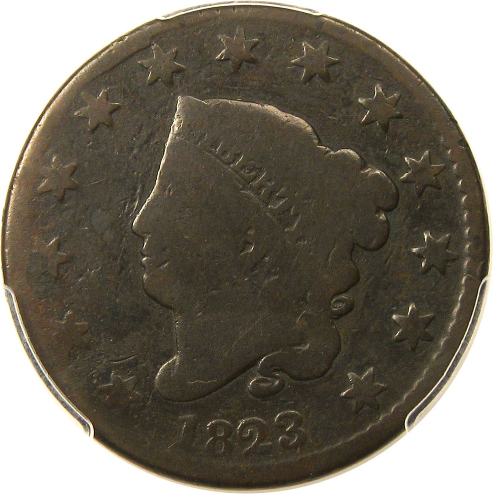 image for: 1823 1c PCGS AG-3 - No Reserve!