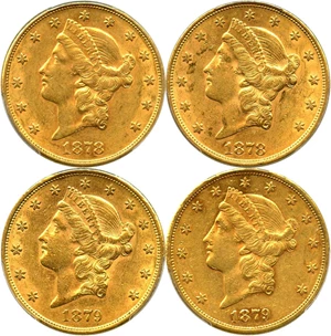 image for: Collector Lot: Assorted $20 Liberty Gold Coins PCGS AU55 (4 Coins) - No Reserve!