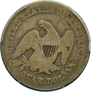 image for: 1851-O 25c PCGS/CAC AG-3 - No Reserve!