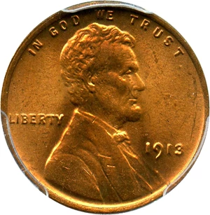 image for: 1913 1c PCGS/CAC MS65 RD