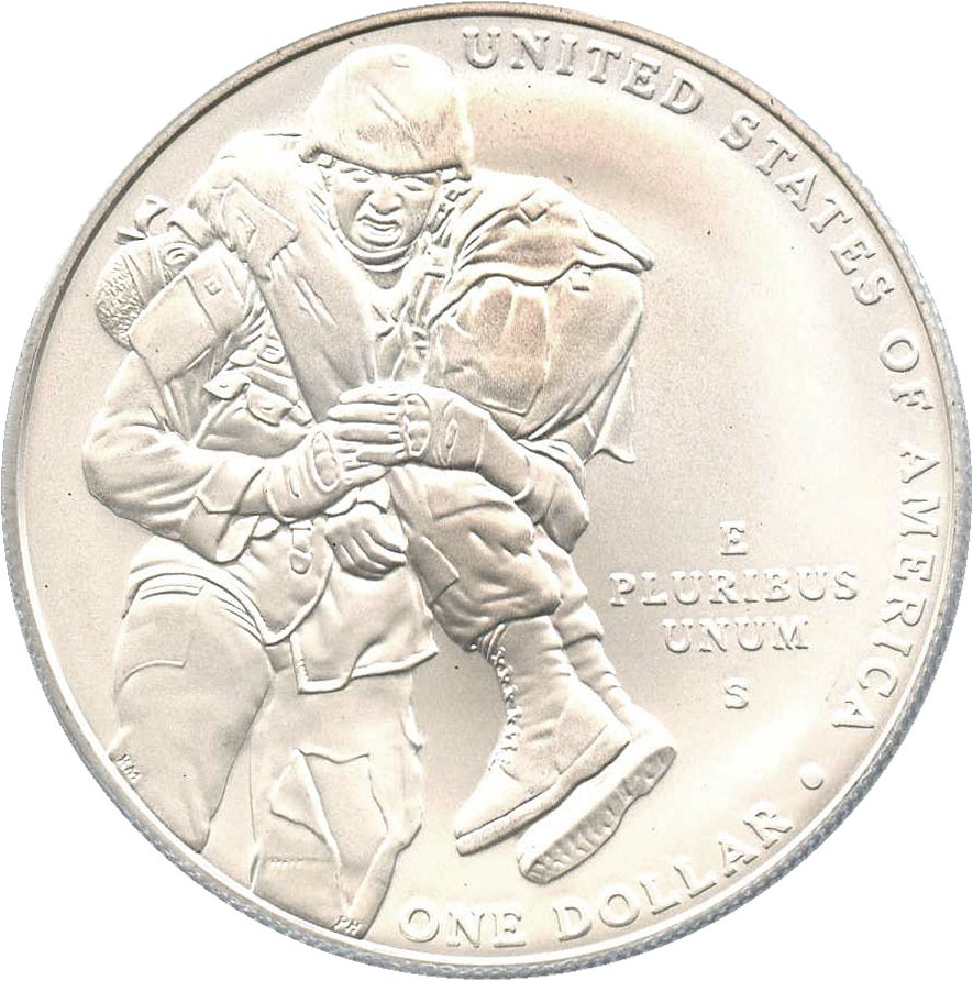 image for: 2011-S Medal of Honor $1 PCGS MS70 - No Reserve!