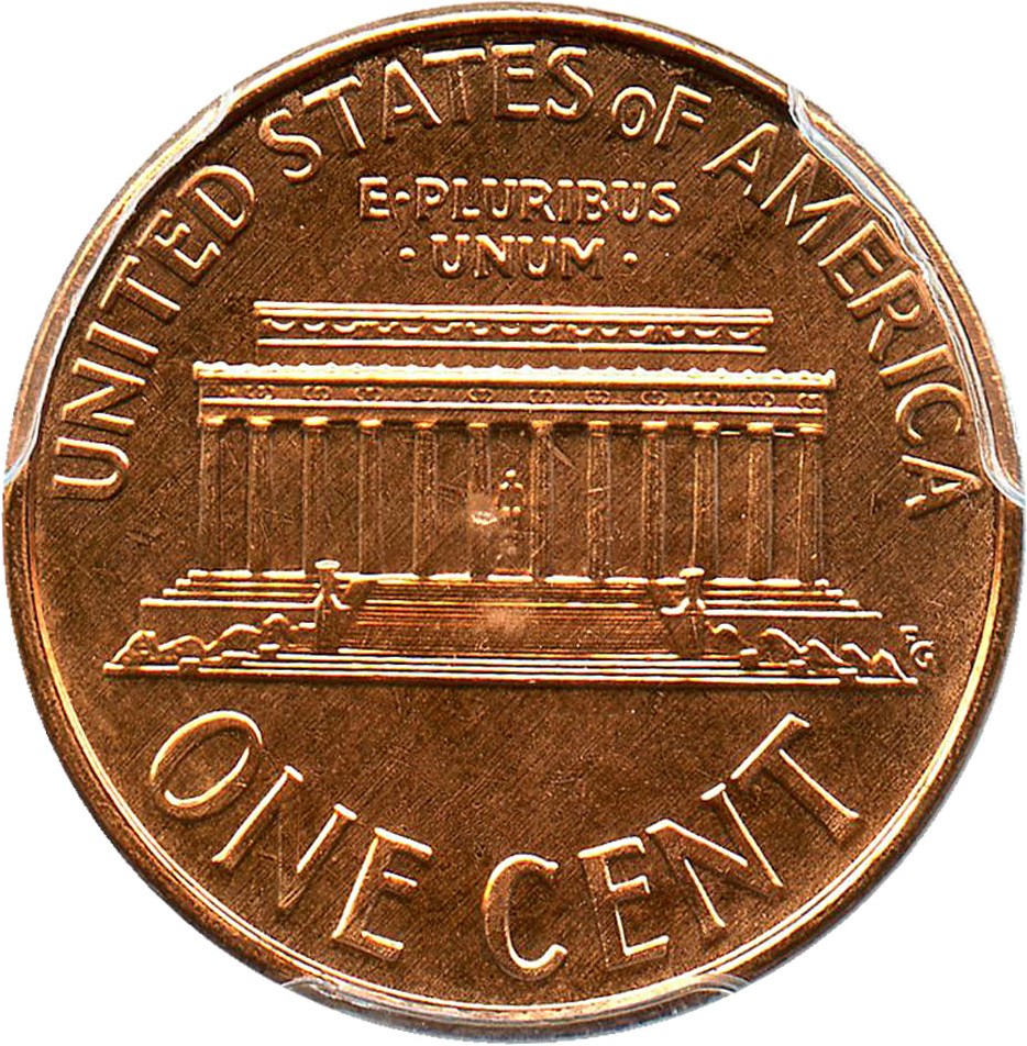 image for: 1998-D 1c PCGS MS66 RD