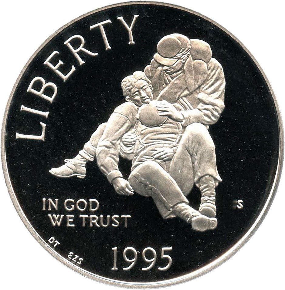 image for: 1995-S Civil War $1 PCGS Proof 70 DCAM