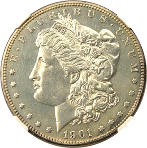 image for: 1901 $1 NGC Proof 61 - Desirable Proof Issue