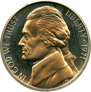 image for: 1971 No S 5c PCGS Proof 67 CAM - Scarce Mint Error