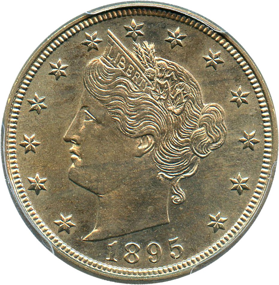 image for: 1895 5c PCGS/CAC Proof 64 - No Reserve!