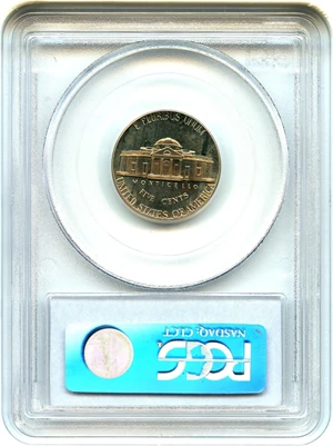 image for: 1971 No S 5c PCGS Proof 67 CAM - Scarce Mint Error