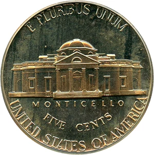 image for: 1971 No S 5c PCGS Proof 67 CAM - Scarce Mint Error