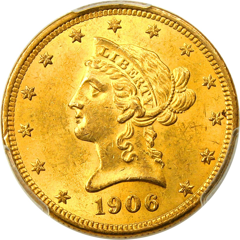 image for: 1906-O $10 PCGS MS63 - High End New Orleans Gold Eagle