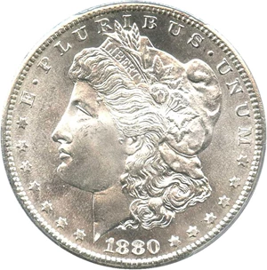 image for: 1880/79-S $1 PCGS/CAC MS66 - Awesome Gem