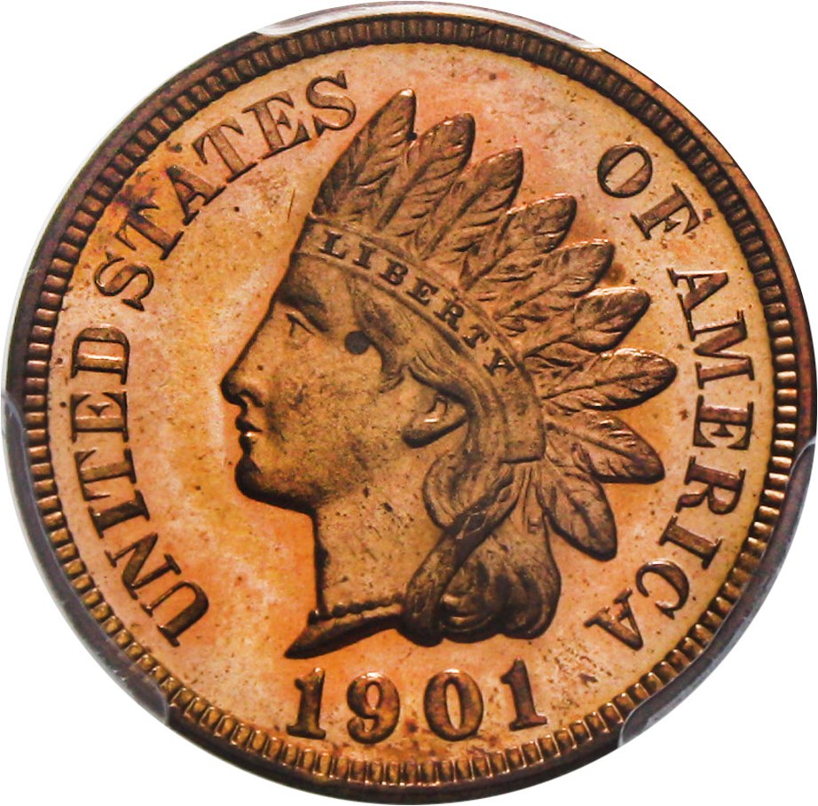 image for: 1901 1c PCGS Proof 65 RD