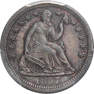 image for: 1857-O H10c PCGS/CAC MS64