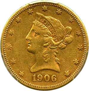 image for: 1906-S $10 PCGS XF45