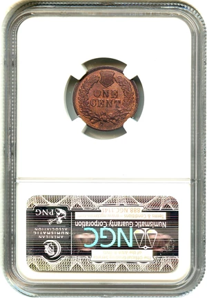 image for: 1878 1c NGC/CAC MS66 RB - Beautiful Gem