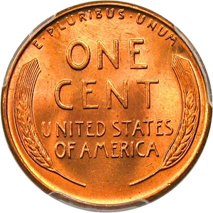 image for: 1956 1c PCGS MS67 RD - Registry Quality Gem, Tied for Finest Graded