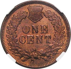 image for: 1878 1c NGC/CAC MS66 RB - Beautiful Gem