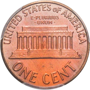image for: 1960-D 1c PCGS MS67 RD (Large Date) Registry Quality Gem, Tied for Finest at PCGS