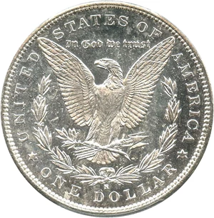 image for: 1891-S $1 PCGS MS64 PL