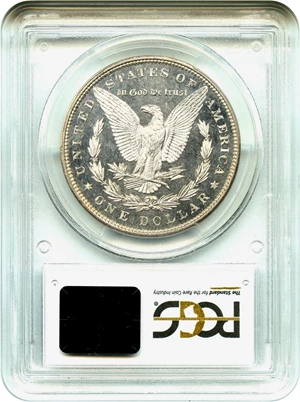 image for: 1897 $1 PCGS MS65 DMPL - Rare Gem DMPL Morgan, Only 2 Finer