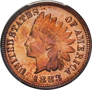 image for: 1883 1c PCGS MS66 RD - Beautiful Registry Quality Gem