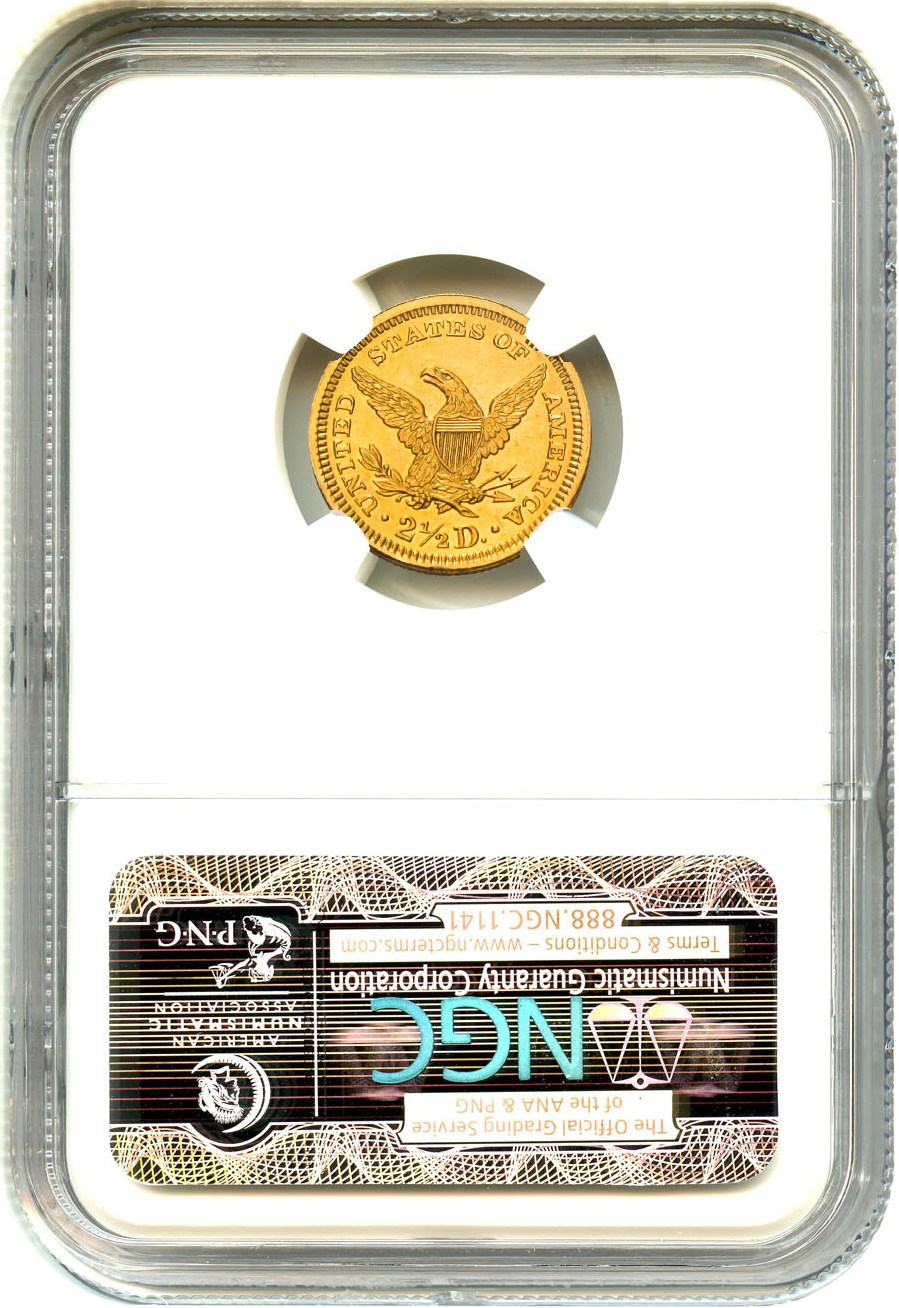image for: 1901 $2 1/2 NGC Proof 60 - Affordable Proof Quarter Eagle