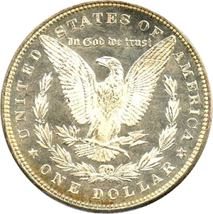 image for: 1882 $1 PCGS MS62 DMPL