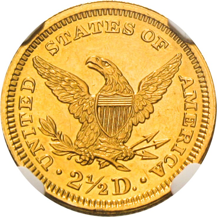 image for: 1901 $2 1/2 NGC Proof 60 - Affordable Proof Quarter Eagle