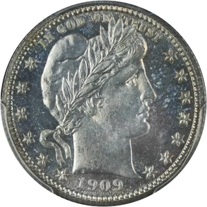 image for: 1909 25c PCGS Proof 63