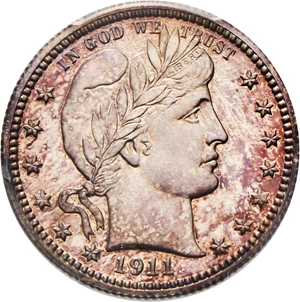 image for: 1911 25c PCGS/CAC Proof 64 CAM - No Reserve!