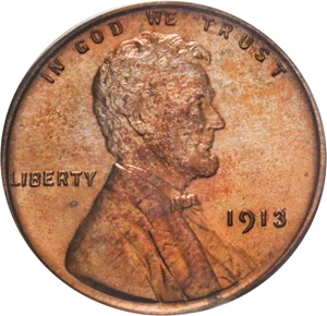 image for: 1913 1c PCGS/CAC Proof 64 RD - Desirable Matte Proof Lincoln Cent - Scarce in Red - No Reserve!