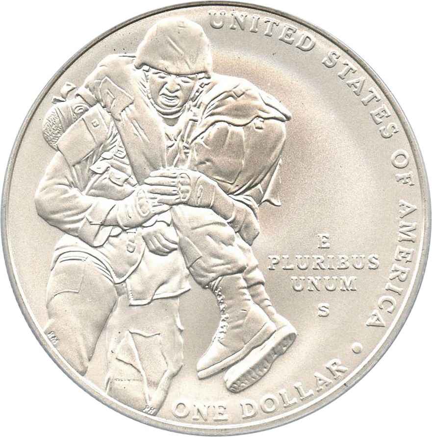 image for: 2011-S Medal of Honor $1 PCGS MS70 - No Reserve!