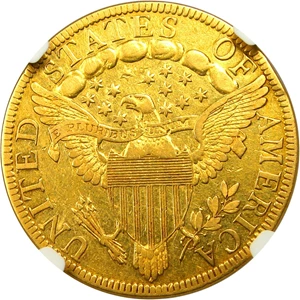 image for: 1797 Large Eagle $10 NGC VF30 - Nice, Affordable Early Gold Eagle