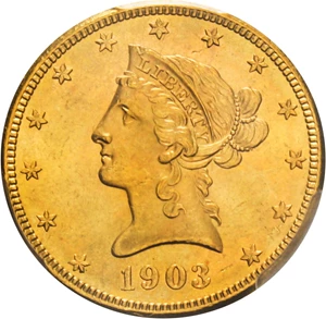 image for: 1903-S $10 PCGS/CAC MS64 - No Reserve!