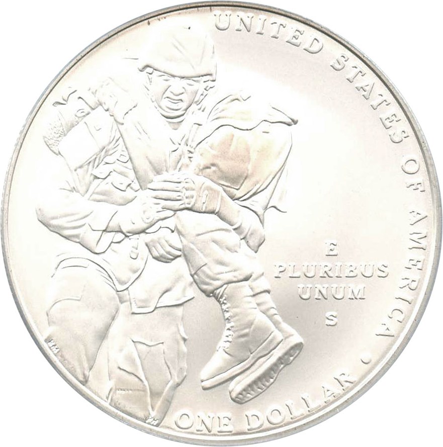 image for: 2011-S Medal of Honor $1 PCGS MS70 - No Reserve!