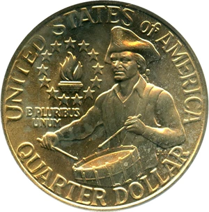 image for: 1976 25c PCGS MS66 (Clad)