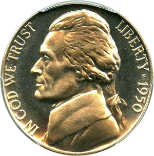 image for: 1950 5c PCGS Proof 67 CAM - Registry Quality Gem