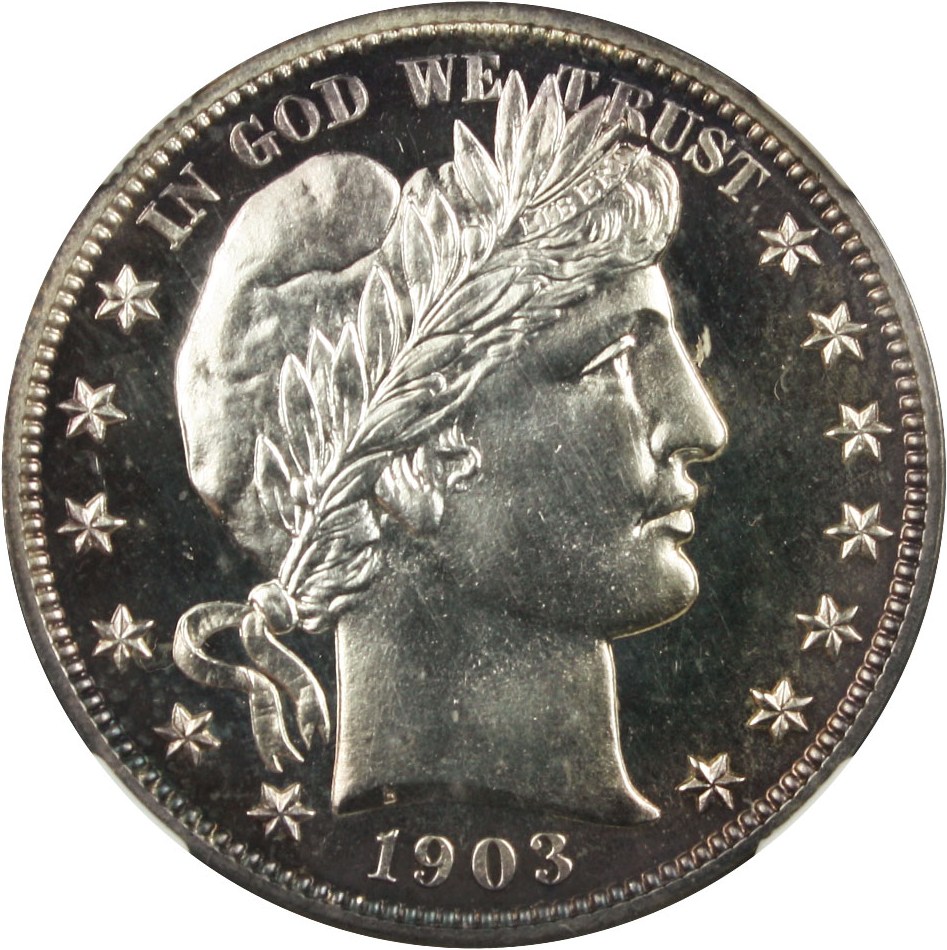 image for: 1903 50c NGC Proof 65 CAM