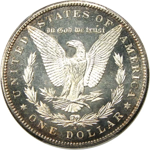image for: 1898-S $1 PCGS MS63 DMPL - Very High End Coin