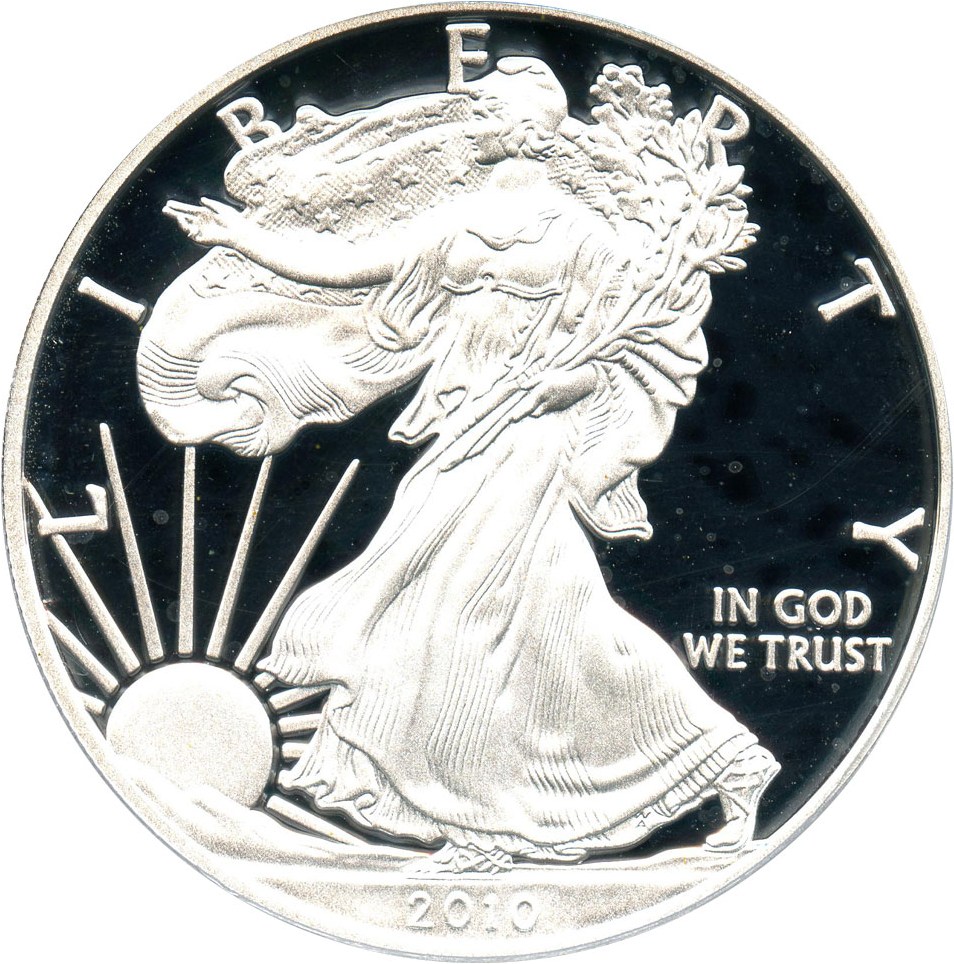 image for: 2010-W Silver Eagle $1 PCGS Proof 69 DCAM - No Reserve!