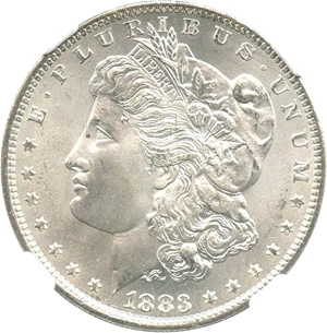 image for: 1883-O $1 NGC MS67 - Superb Gem - No Reserve!