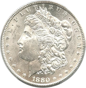 image for: 1880/79-S $1 PCGS MS62 (VAM 9, 80/79, Large S) Top 100